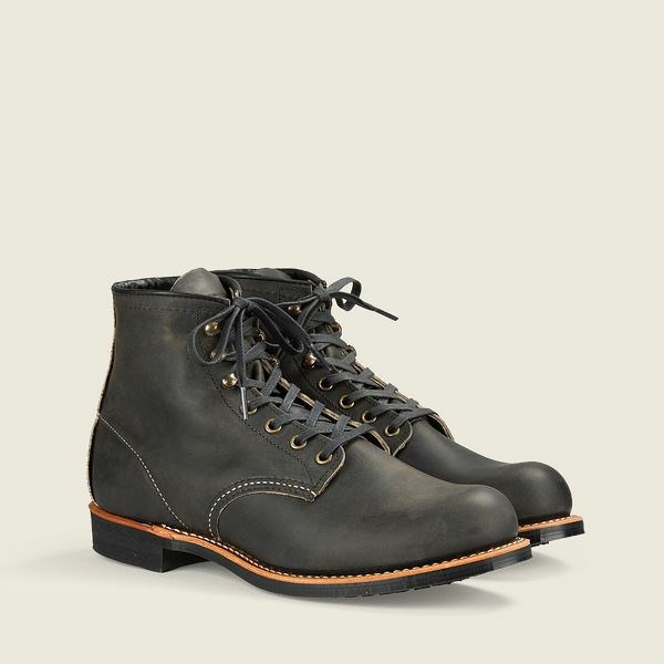 Black Red Wing Blacksmith 6-Inch Boot Men's Heritage Boots | RedRing800