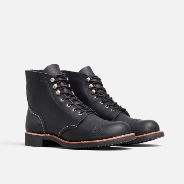 Black Red Wing Short Boundary Leather Women's Heritage Shoes | RedRing070