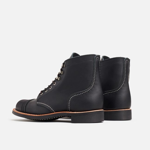 Black Red Wing Short Boundary Leather Women's Heritage Shoes | RedRing070