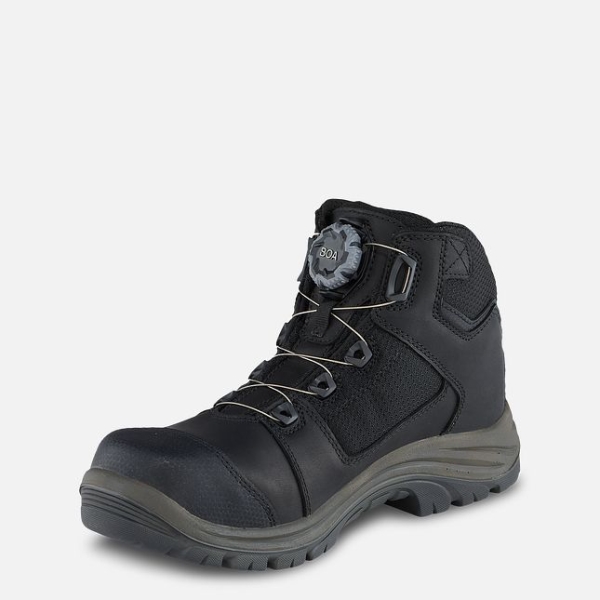 Black Red Wing Tradesman 5-inch Waterproof Hiker Men's Work Boots | RedRing558