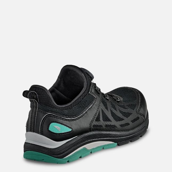 Black / Turquoise Red Wing Cooltech™ Athletics Women's Safety Shoes | RedRing768