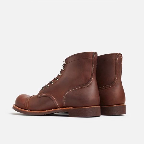 Brown Red Wing 6-Inch Harness Leather Men's Heritage Shoes | RedRing805