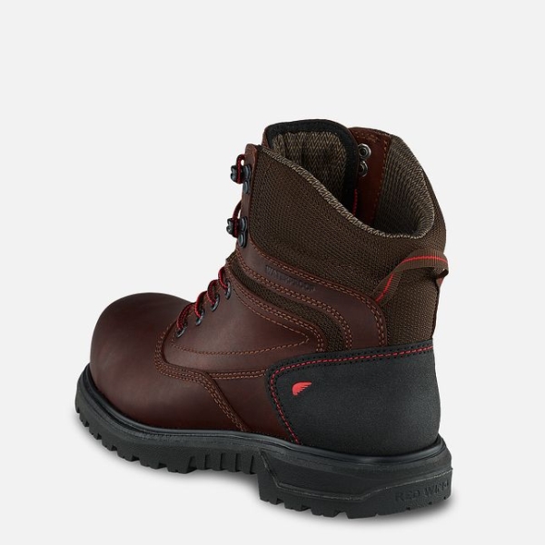 Brown Red Wing Brnr Xp 6-inch Waterproof Women's Safety Shoes | RedRing286