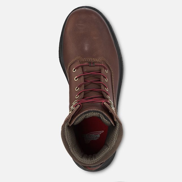 Brown Red Wing Brnr Xp 8-inch Waterproof CSA Men's Work Shoes | RedRing330