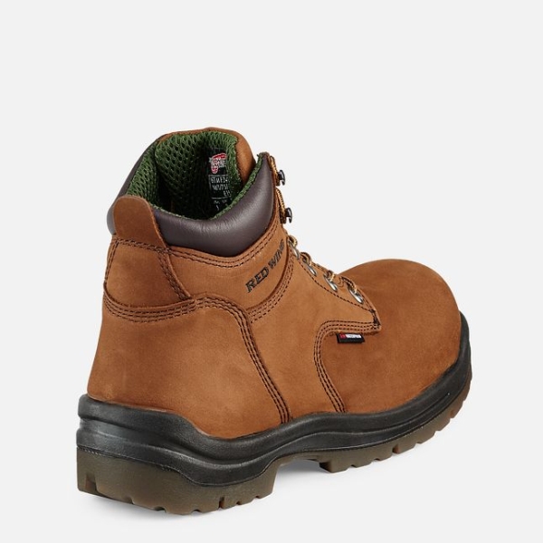 Brown Red Wing King Toe® 6-inch Insulated Men's Waterproof Shoes | RedRing422