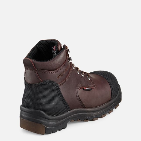 Brown Red Wing King Toe® 6-inch Waterproof CSA Men's Safety Shoes | RedRing790