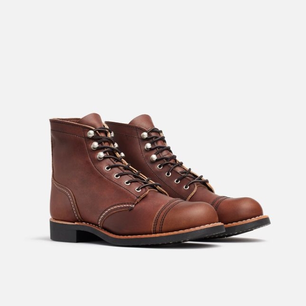 Brown Red Wing Short Harness Leather Women's Heritage Shoes | RedRing850