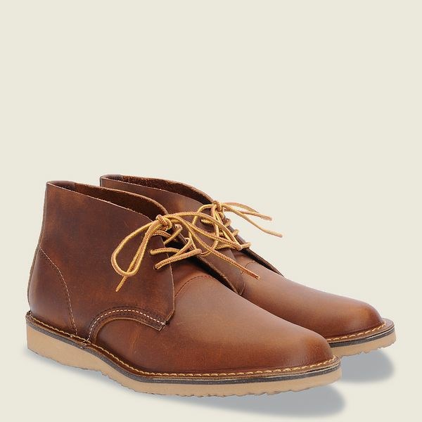 Brown Red Wing Weekender Chukka Chukka Men's Heritage Boots | RedRing063