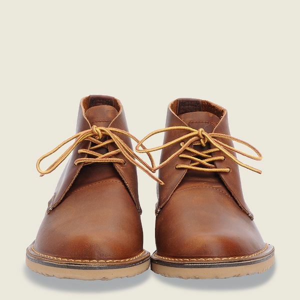 Brown Red Wing Weekender Chukka Chukka Men's Heritage Boots | RedRing063