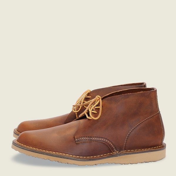 Brown Red Wing Weekender Chukka Chukka Men's Heritage Boots | RedRing063