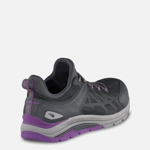 Grey / Purple Red Wing Cooltech™ Athletics Safety Toe Women's Work Shoes | RedRing654