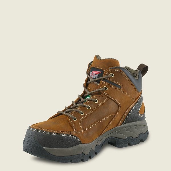 Grey Red Wing TruHiker 5-inch CSA Safety Toe Men's Hiking Boots | RedRing011