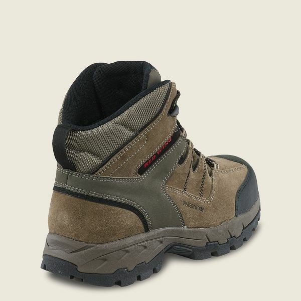 Grey Red Wing TruHiker 6-inch Waterproof CSA Safety Toe Men's Hiking Boots | RedRing393