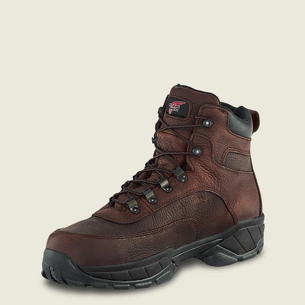 Red Red Wing TruHiker 6-inch Waterproof Soft Toe Men's Hiking Boots | RedRing684