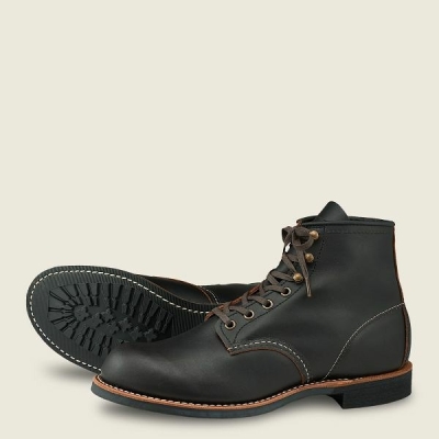 Black Red Wing Blacksmith 6-Inch Boot Men's Heritage Boots | RedRing153