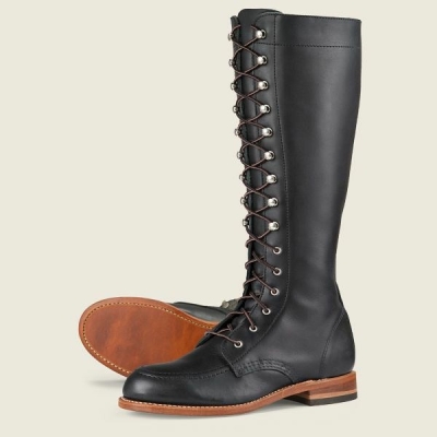 Black Red Wing Gloria Tall Boot Women's Heritage Boots | RedRing322