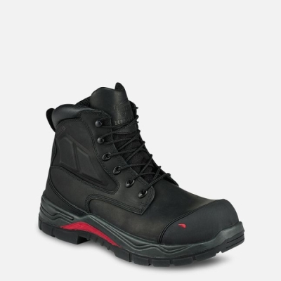 Black Red Wing King Toe® Adc 6-inch Men's Waterproof Shoes | RedRing810