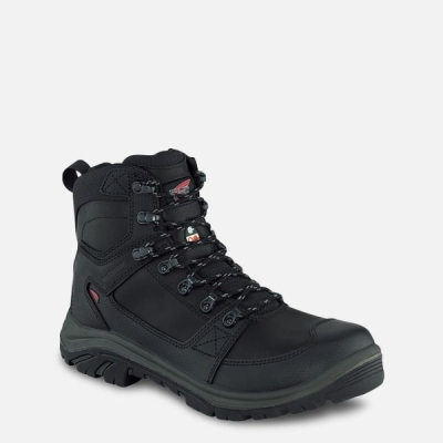 Black Red Wing Tradesman 6-inch Side-Zip CSA Men's Waterproof Shoes | RedRing327