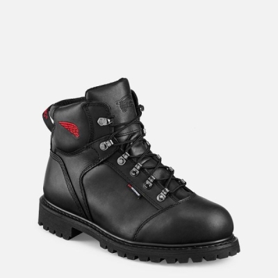 Black Red Wing Truwelt 6-inch Men's Waterproof Shoes | RedRing752