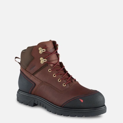 Brown Red Wing Brnr Xp 6-inch Men's Waterproof Shoes | RedRing506