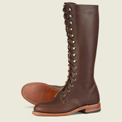 Brown Red Wing Gloria Tall Boot Women's Heritage Boots | RedRing450