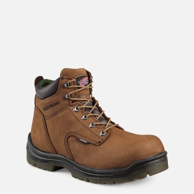 Brown Red Wing King Toe® 6-inch Insulated, Waterproof Men's Work Boots | RedRing057