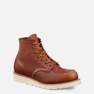 Brown Red Wing Traction Tred 6-inch Men's Work Boots | RedRing584