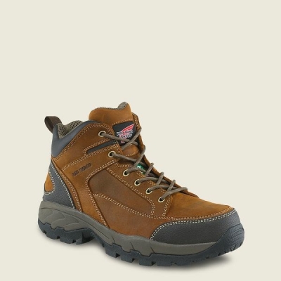 Grey Red Wing TruHiker 5-inch CSA Safety Toe Men's Hiking Boots | RedRing764